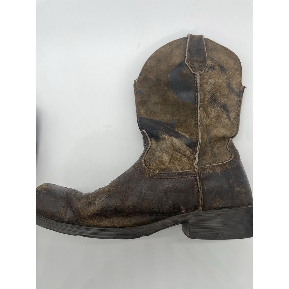 Ariat Men's Rambler Western Boots Earth Brown Square Toe 10D Cowboy Festival - Picture 11 of 11